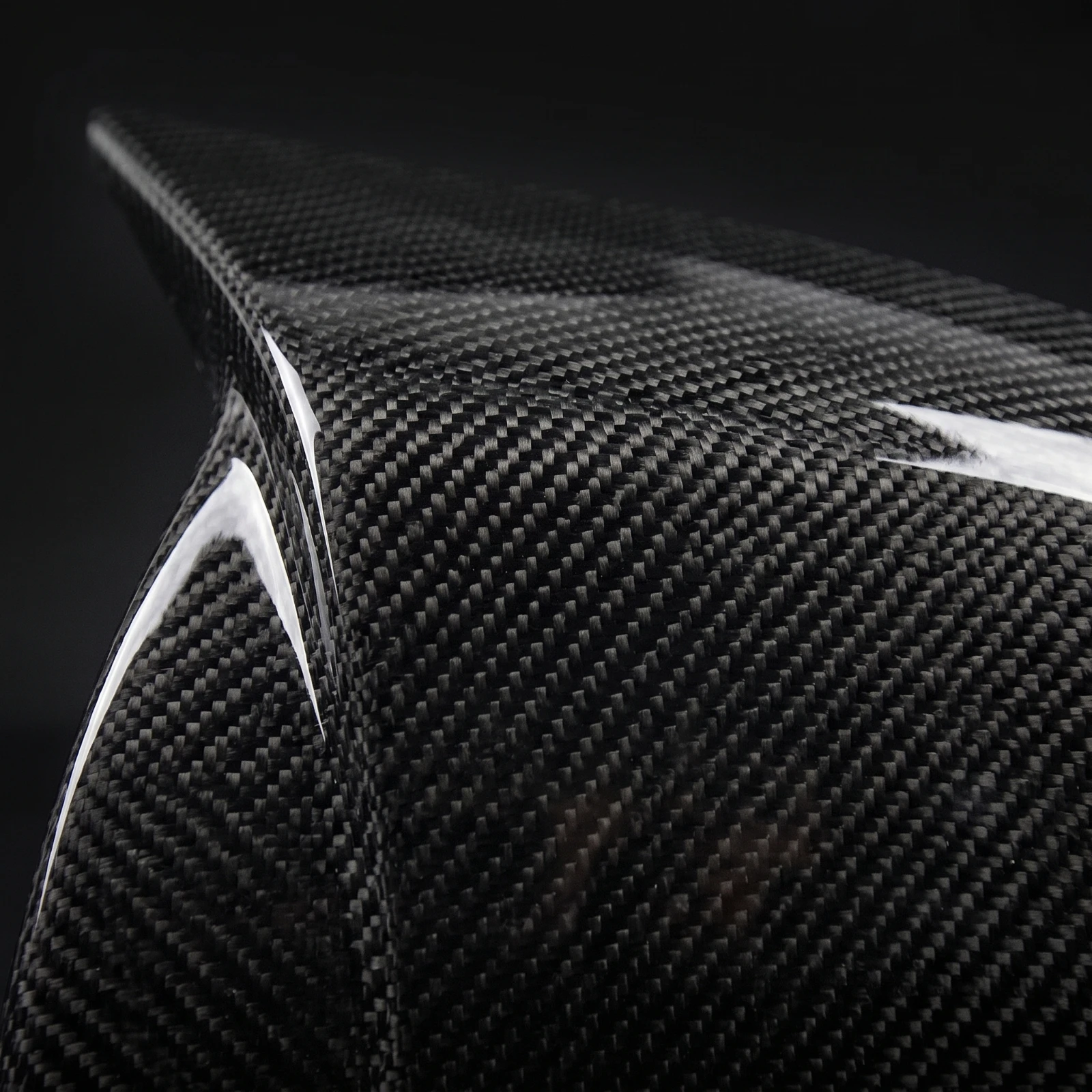 Rearview Mirror Cap with Horn Shape Carbon Fiber Style Rearview Mirror Cover Shell Easy to Install Shielding