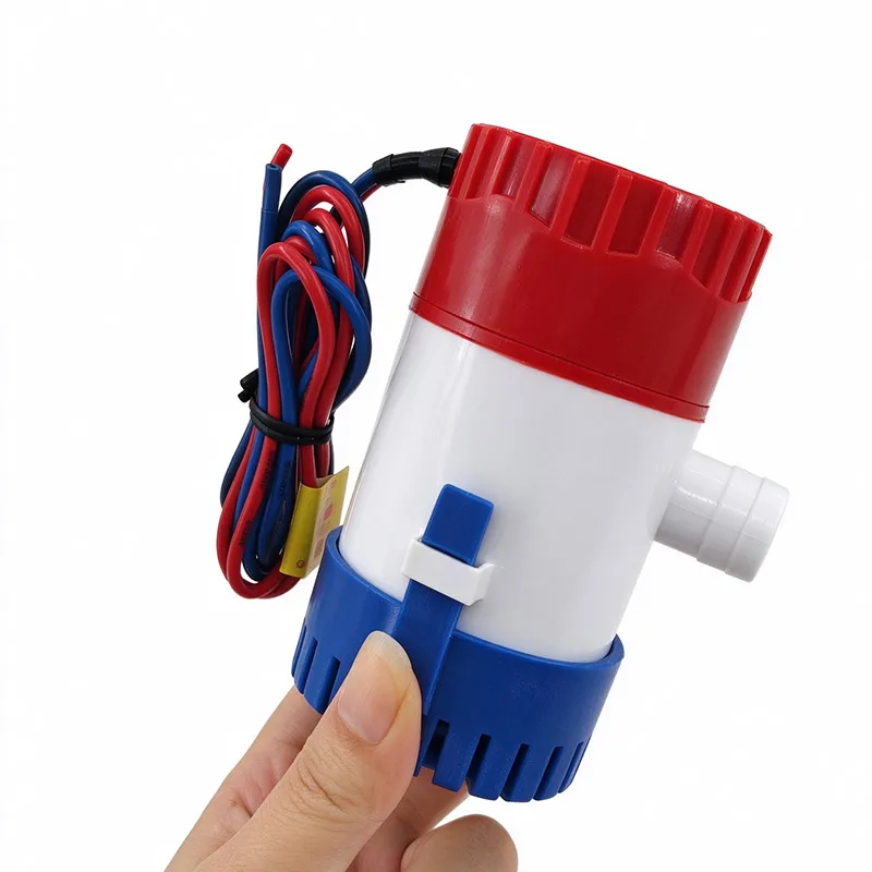 4Pcs Bilge Pump Submersible Water Pump for Boat Seaplane Motorhome Houseboat Marine Drain 12V 24V 750GPH 1100GPH