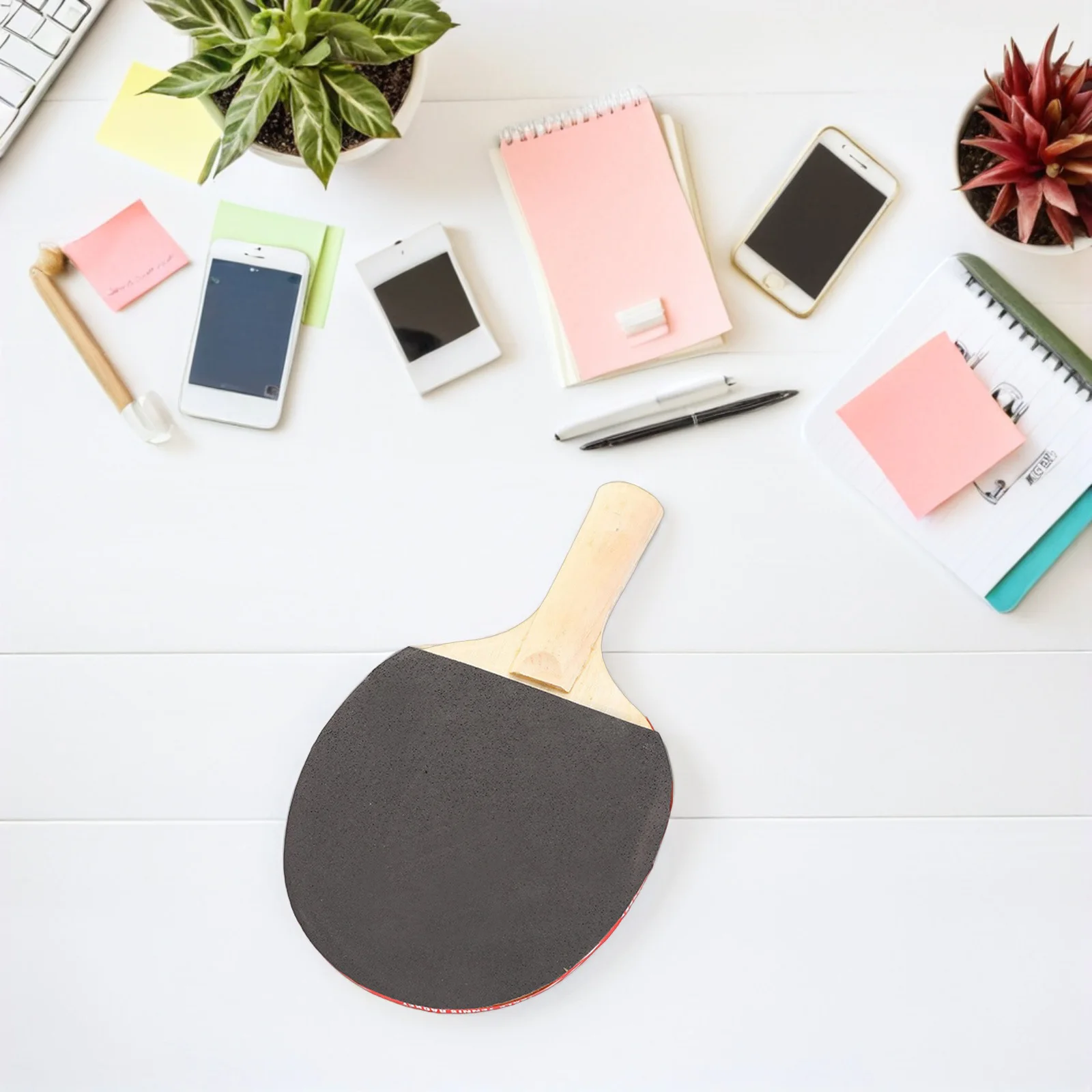 Table Tennis Racket Net Rack Set Assorted Color Durable Wooden Metal Plastic Personal Training Sports Table Tennis Pong Ball