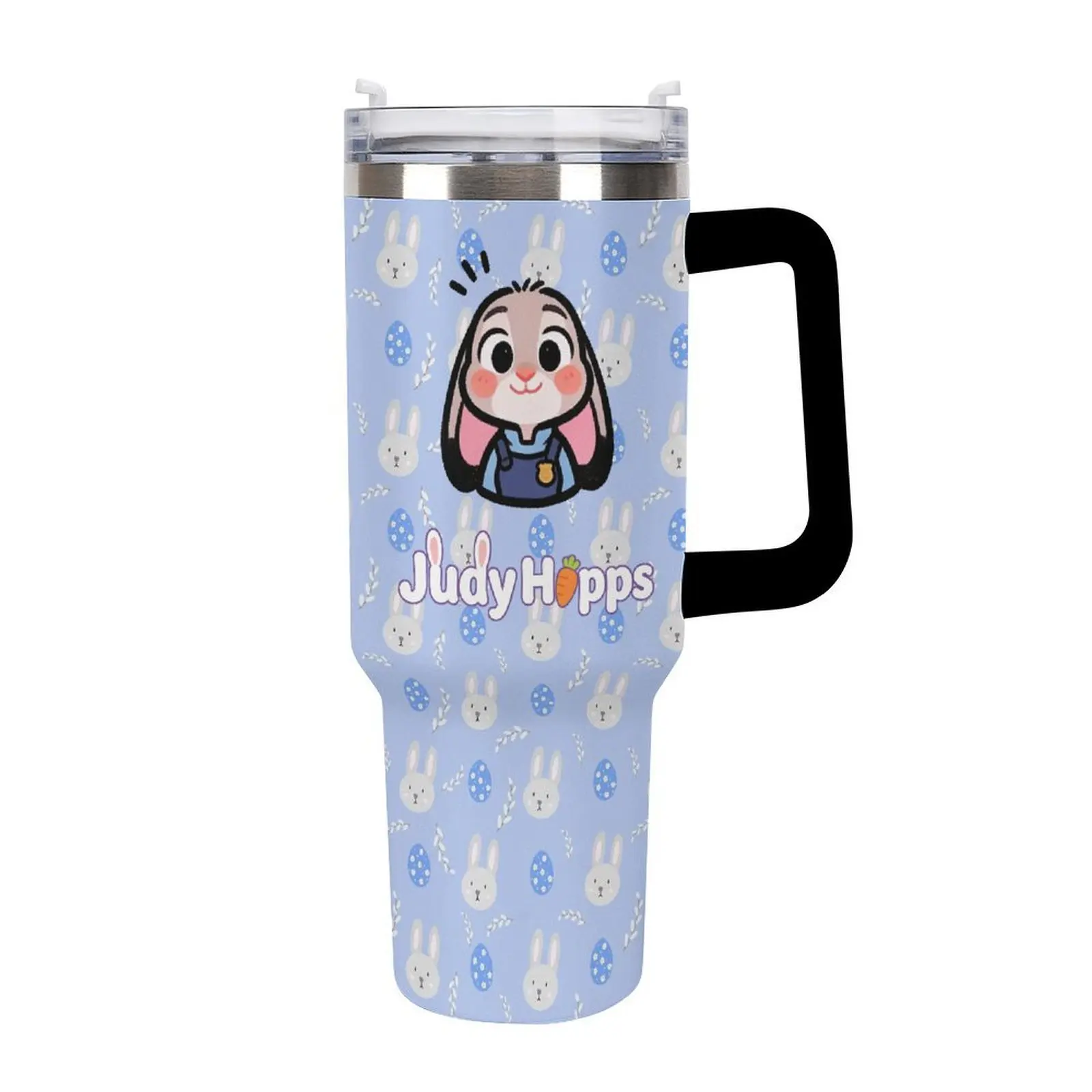 

Judy Hopps Insulated Water Bottle Disney Cartoon Custom Design Your Personal Image Car Cup Travel Water Bottle 40 Oz Cosplay