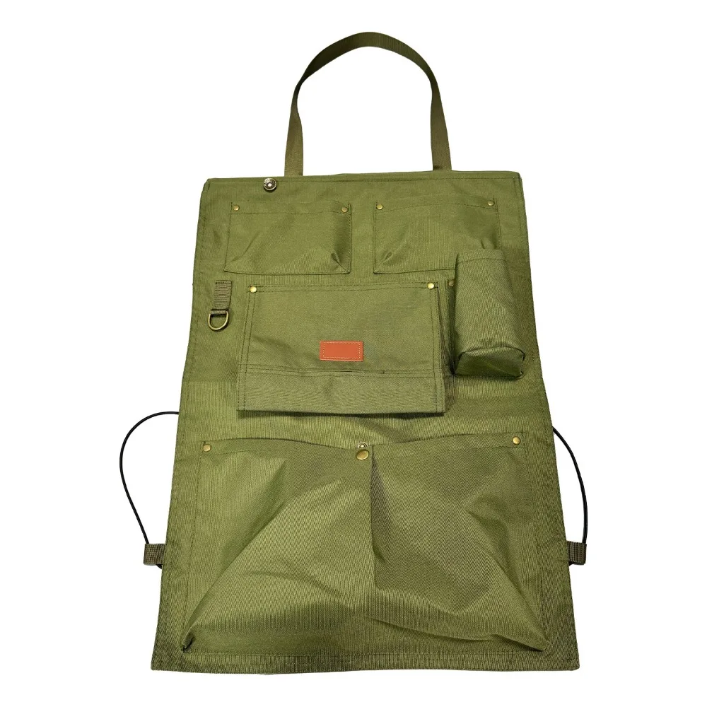 

Multiple Compartment Car Seats Back Organizer Bottle Holder Lightweight Design Automotive Back Pockets Canvas Material