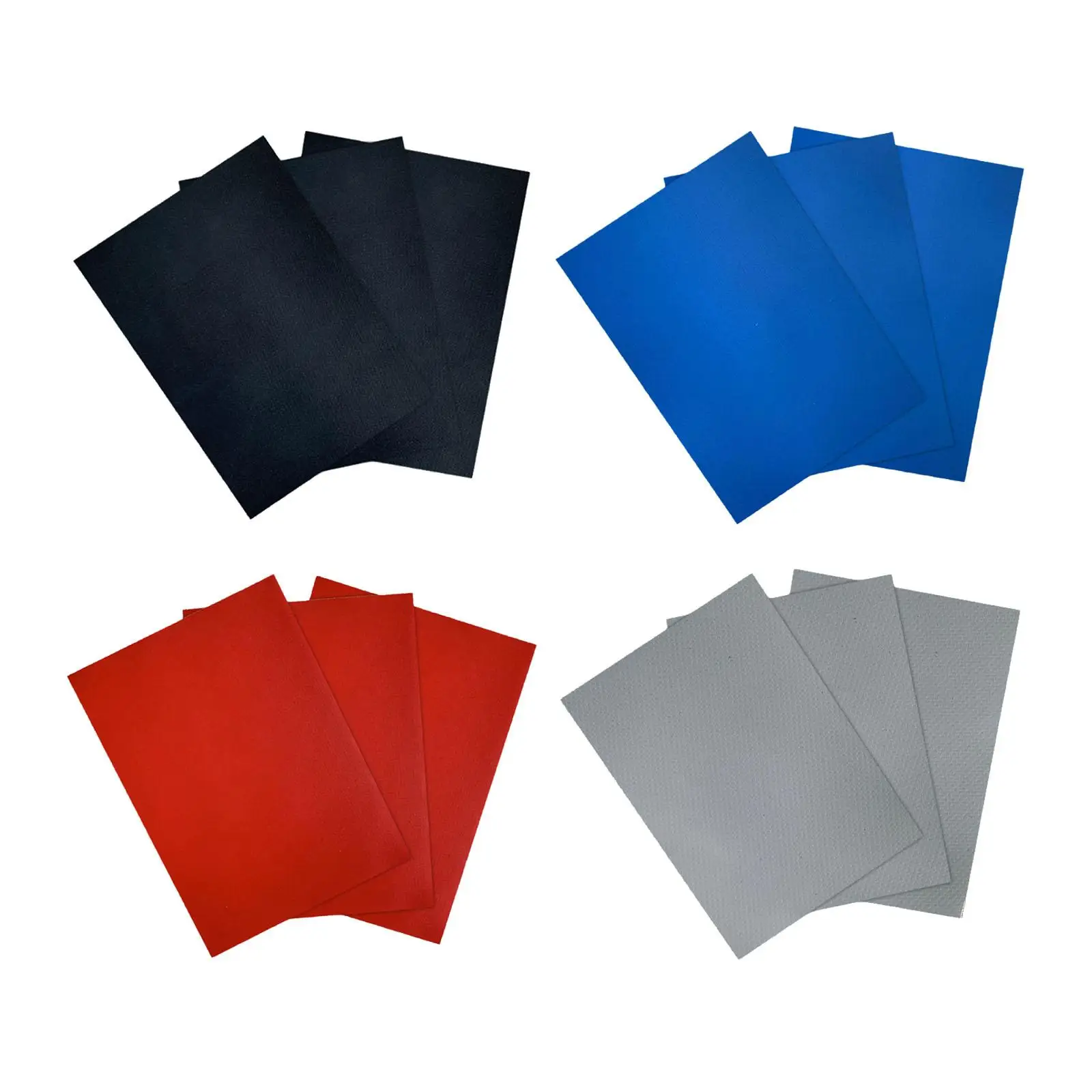 3 Piece Patch Pvc Repair Tent Inflatable Boat Accessories Inflatable Boat Kayak Waterproof Repair Kit Patch Set