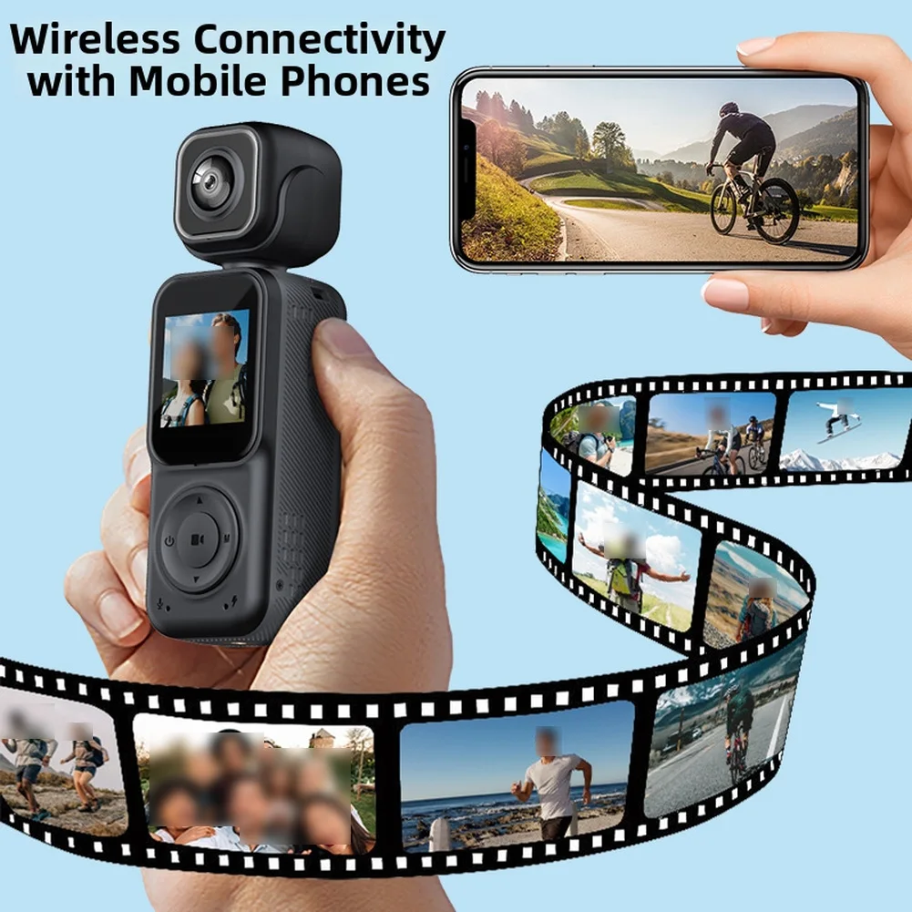 Hot Sales  4K Action For-Camera Ultra  Handheld Action For-Camera Outdoor For  Image Stabilization Replace Practical Supplies