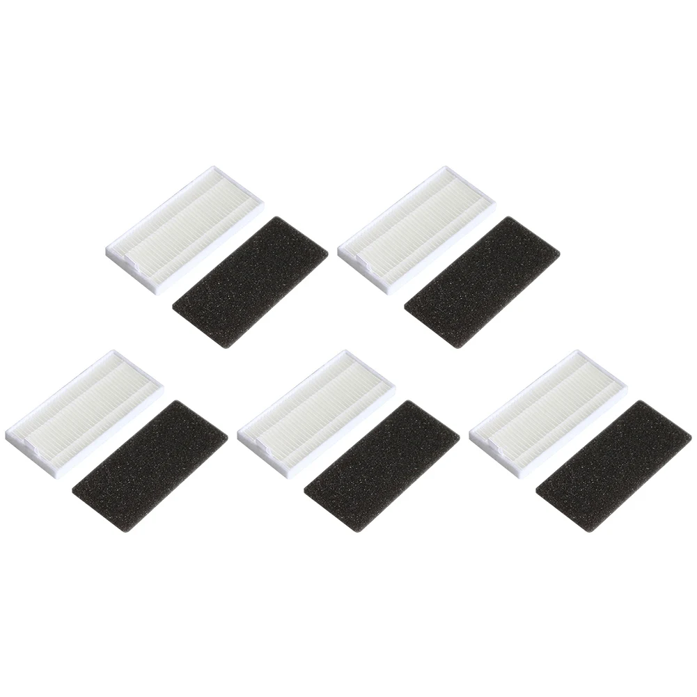 5 Pack Replacement Filter Accessories for ionvac For SmartClean V4 For RoboVac Model 7997 Enhance Cleaning Performance