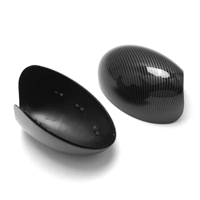 Rearview Mirror Cover Side Mirror Cap 51167030715 51167030716 For BMW Mini Cooper R50 R52 R53 2000-2008