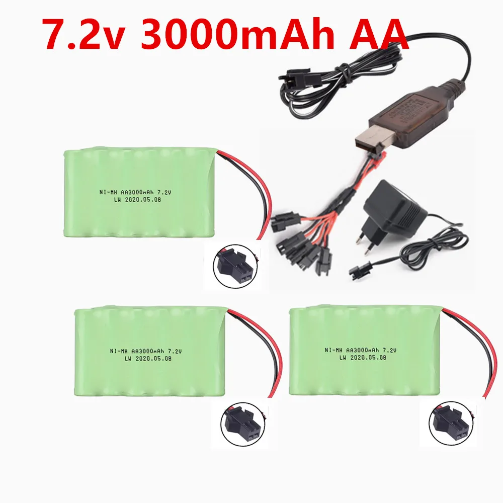 7.2V 3000Mah Rechar…
