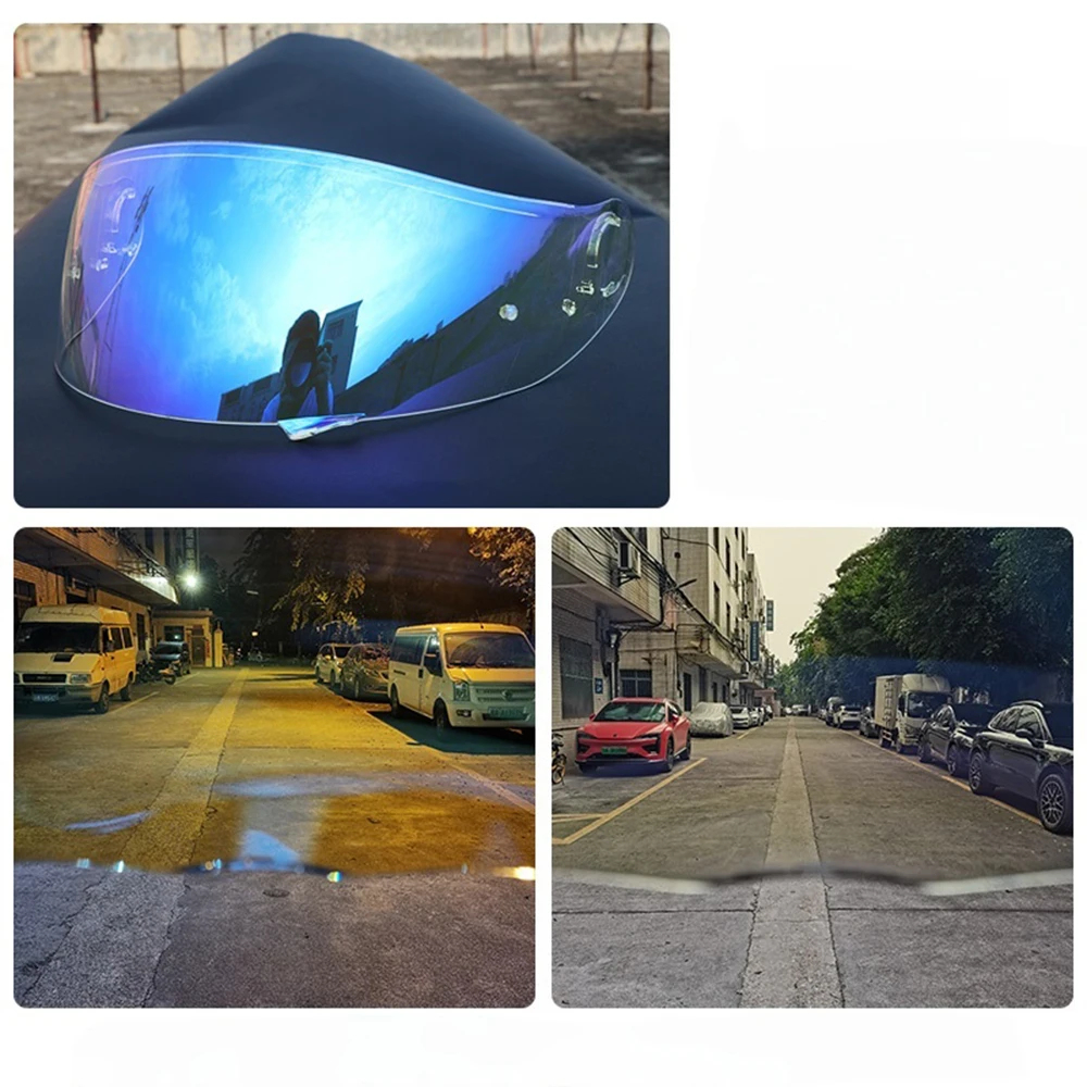 Motorcycle Helmet Visor plating silver Deep Smoke Replacement Lens helmet Visor Fit for Shoei gt air Gt Air2 Neotec CNS-1
