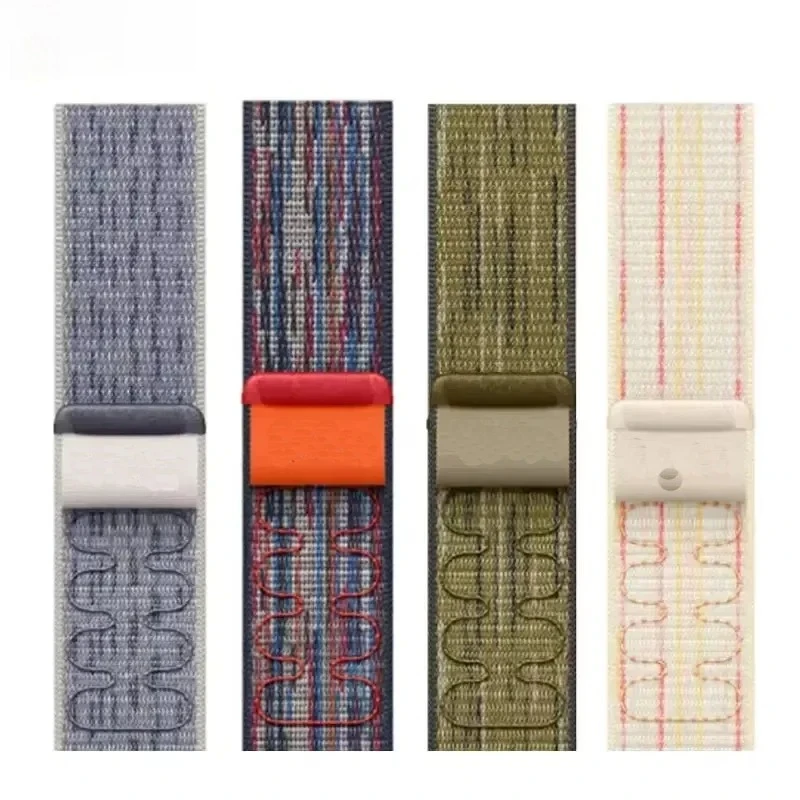 

Nylon Sport Strap for Apple Watch Band 49mm for Loop Bracelet iWatch S10 9 8 7 6 5 4 3 se2 Ultra 2 46mm 45mm 44mm 41mm 42mm