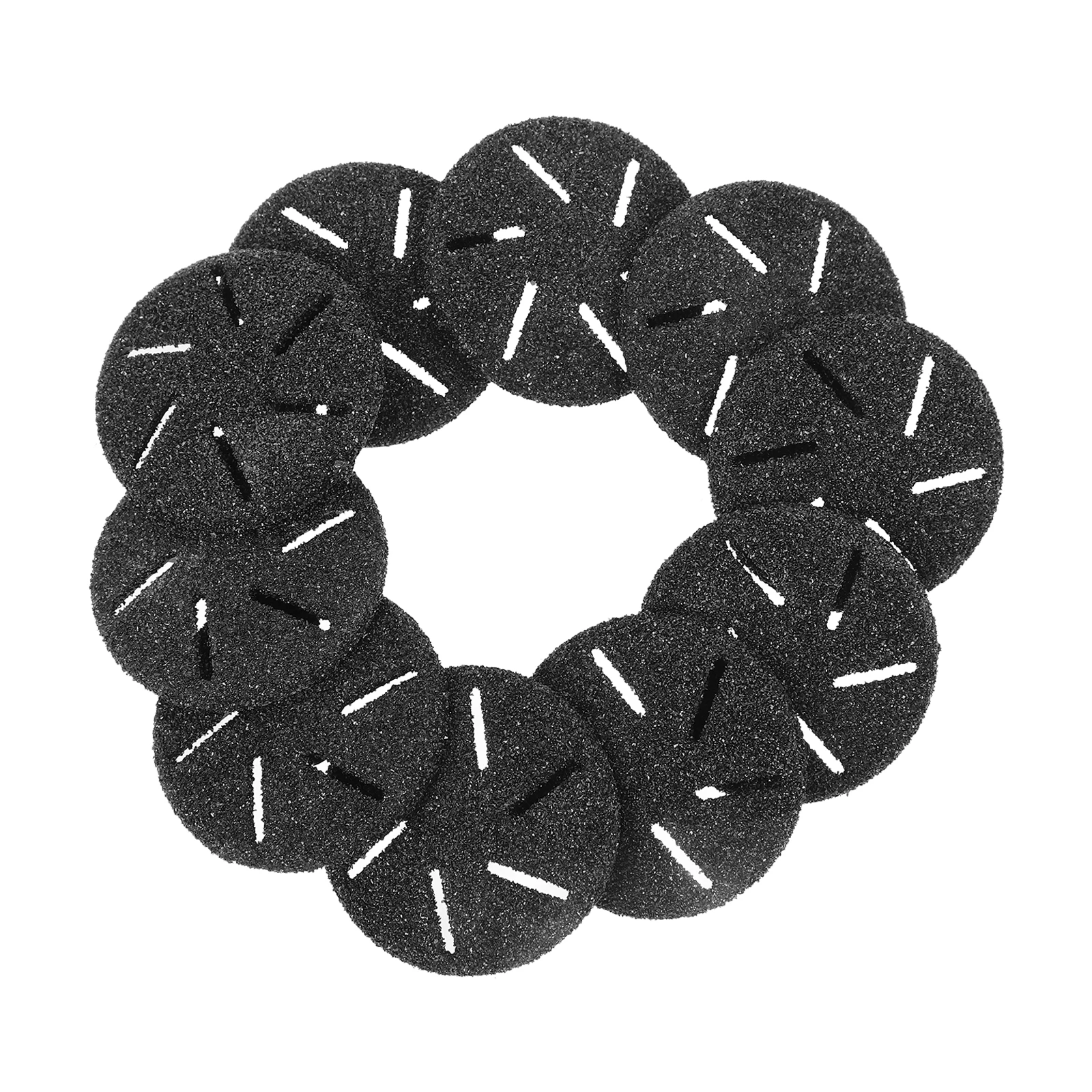 

10pcs Foot File Replacement Roller Heads Coarse Electronic Spare Electric Grinder Supplies Pedicure Tools Dead Skin Callus