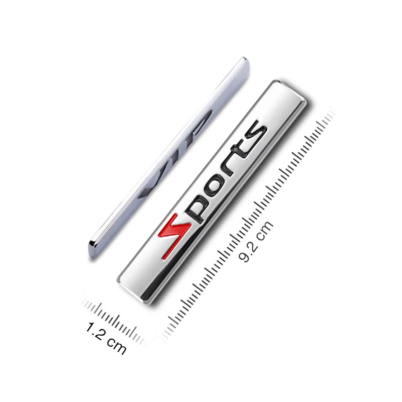 1 قطعة ثلاثية الأبعاد المعادن الرياضة VIP شعار شارة سيارة ملصق اكسسوارات لفورد ST خط التركيز موستانج فييستا بوما الحارس كوغا MK7 ماكس F150 #2