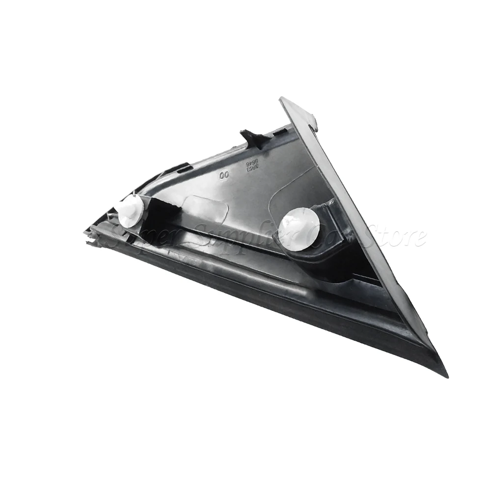 1/2PCS Front Left Or Right Window Triangle Plate Mirror Corner Triangle Garnish Cover Panel Part For Citroen C4 1.6D 2004~2010