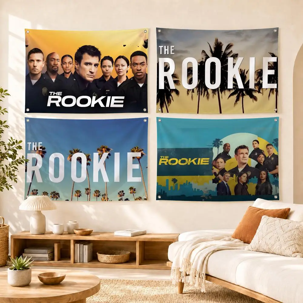 The Rookie Tv Popular Flags Flag Soft skin-friendly Durable Tapestry Outdoor party Home living room bedroom Decoration