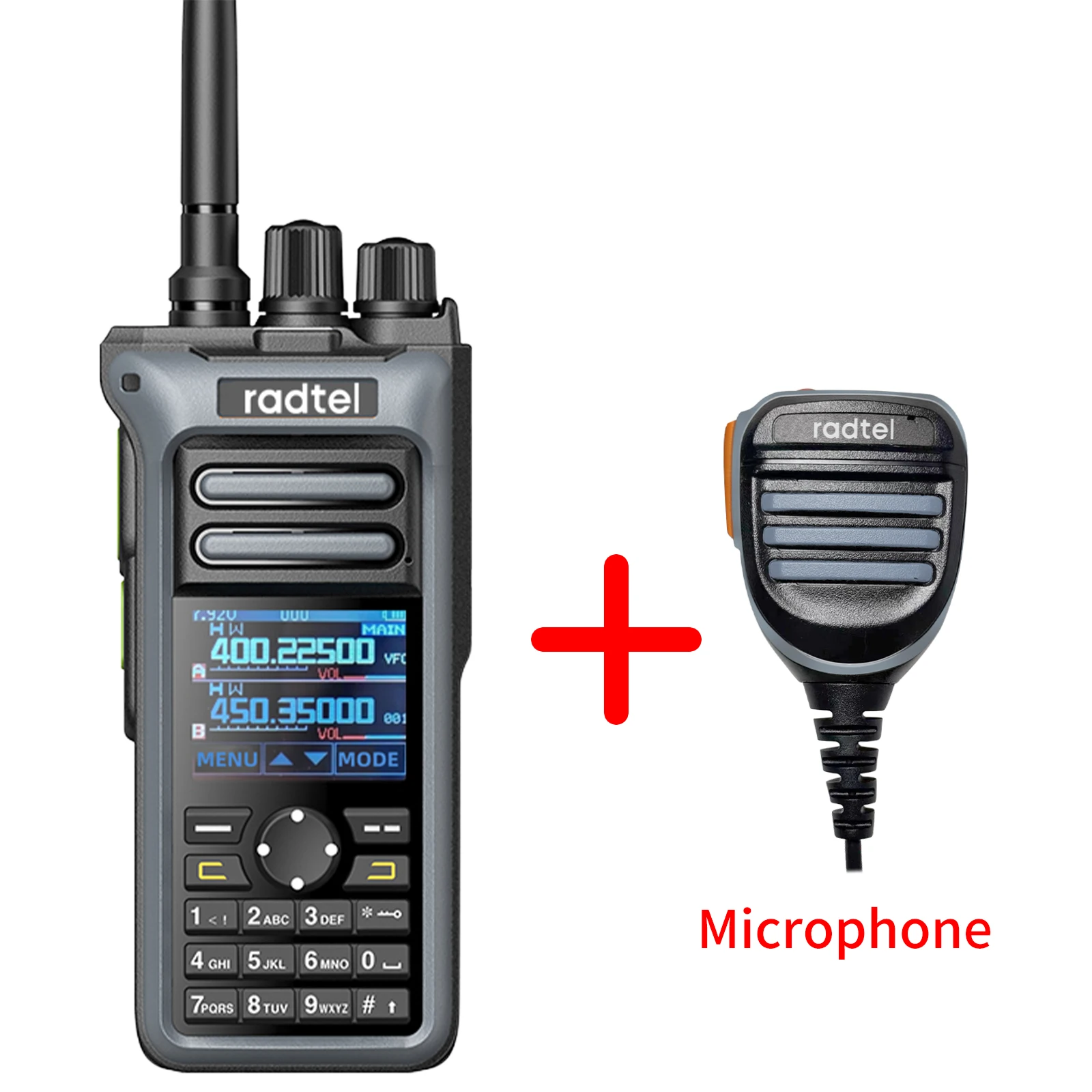 Top! RT-752 10w Air Band Walkie Talkie Full Band Amateur Ham 250CH HT USB-C Battery NOAA FM AM Recording Vibration