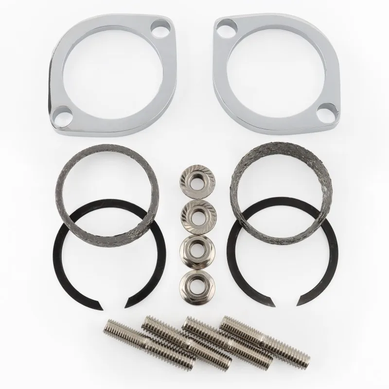 

N26R-Installation Kit For Exhaust Pipe Flange Gasket Seal For Big Twin 1984-2017 Dyna FXD& FXDWG Models 1991-2017