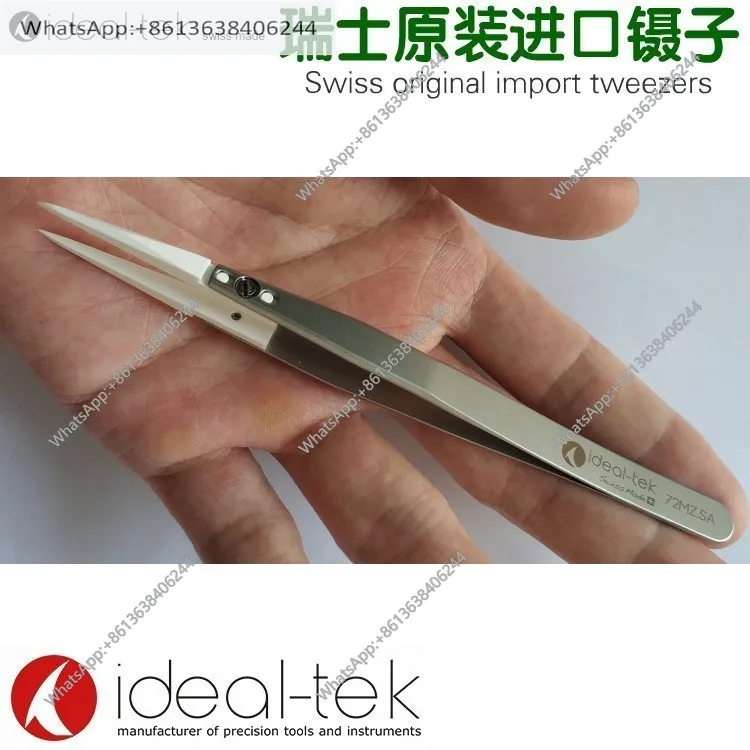 

Оригинальные импортные биологические микроскопические керамические пинцеты, устойчивые к кислотам и щелочам, лабораторное приспособление 72MZ.SA