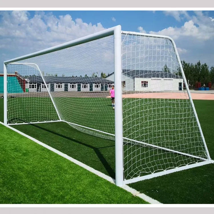 Gran oferta, portería de fútbol de aleación de aluminio de 7 lados, 5m x 2m