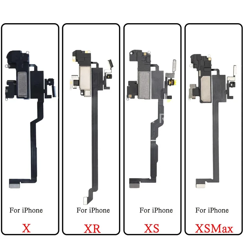 

Ear Speaker For iPhone X XR XS Max Earspeaker Ear Pieces Flex Cable Repair Replacement Parts