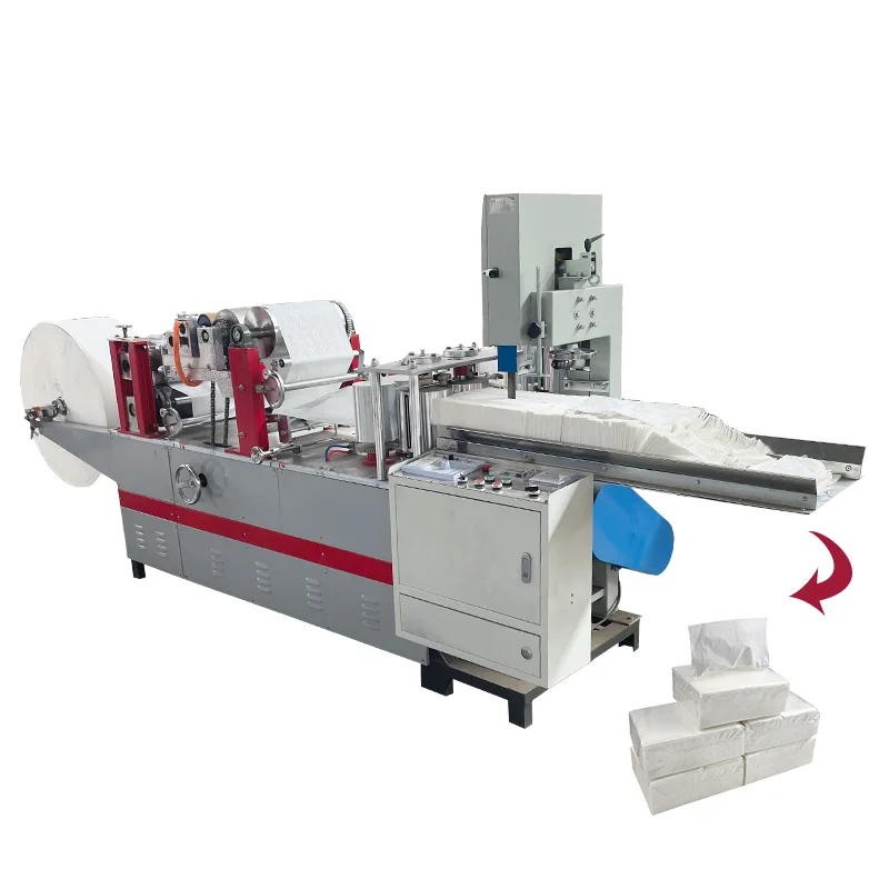 Máquina Automática para Doblar Servilletas de Papel, Máquina para Hacer Servilletas en Forma de V