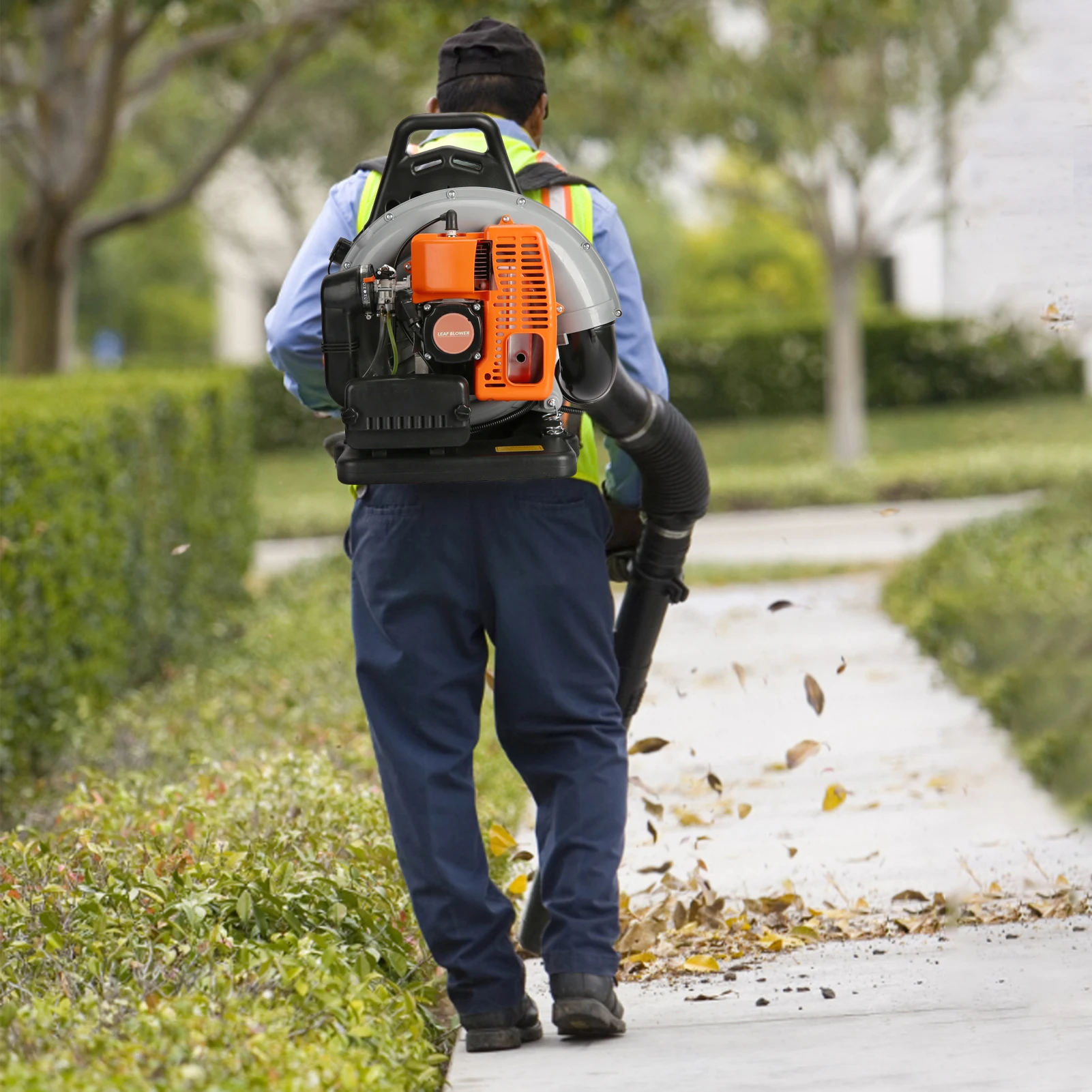 

Multi-Functional Backpack Leaf Blower/Snow Blower/Blower Tool For Garden, Yard, And Cleaning
