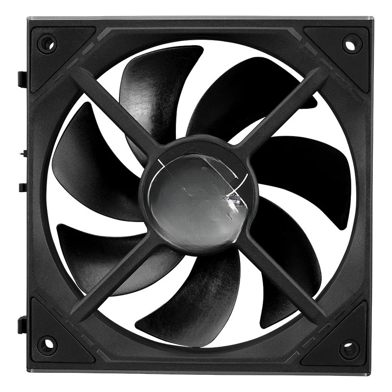TL-M12Q X3 black ARGB infinite frame wireless splicing 3-piece set forward 12CM building block fan