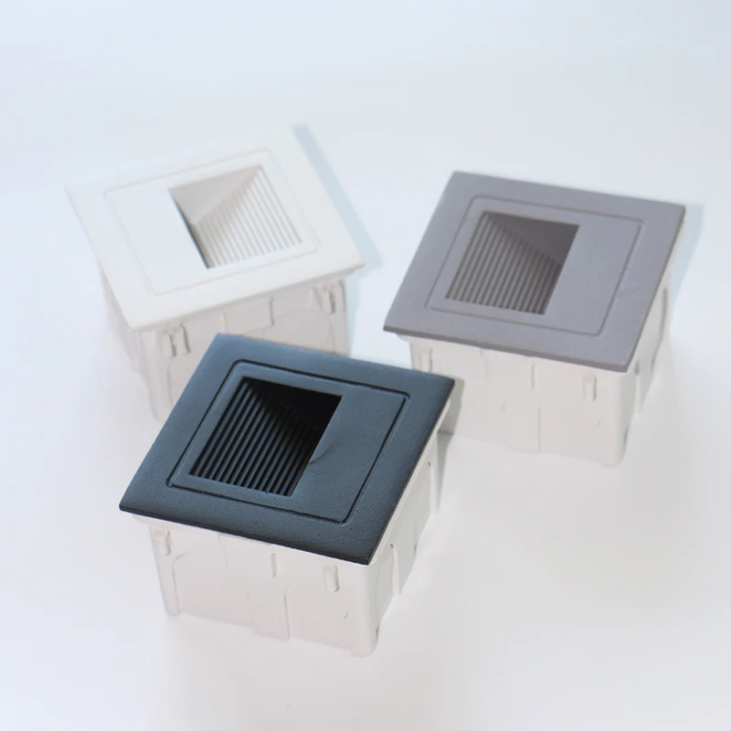 Led Stairs Outdoor Wall Stair Lighting Waterproof Recessed Mounted Led Step Wall Light  3W AC85-265V image 5
