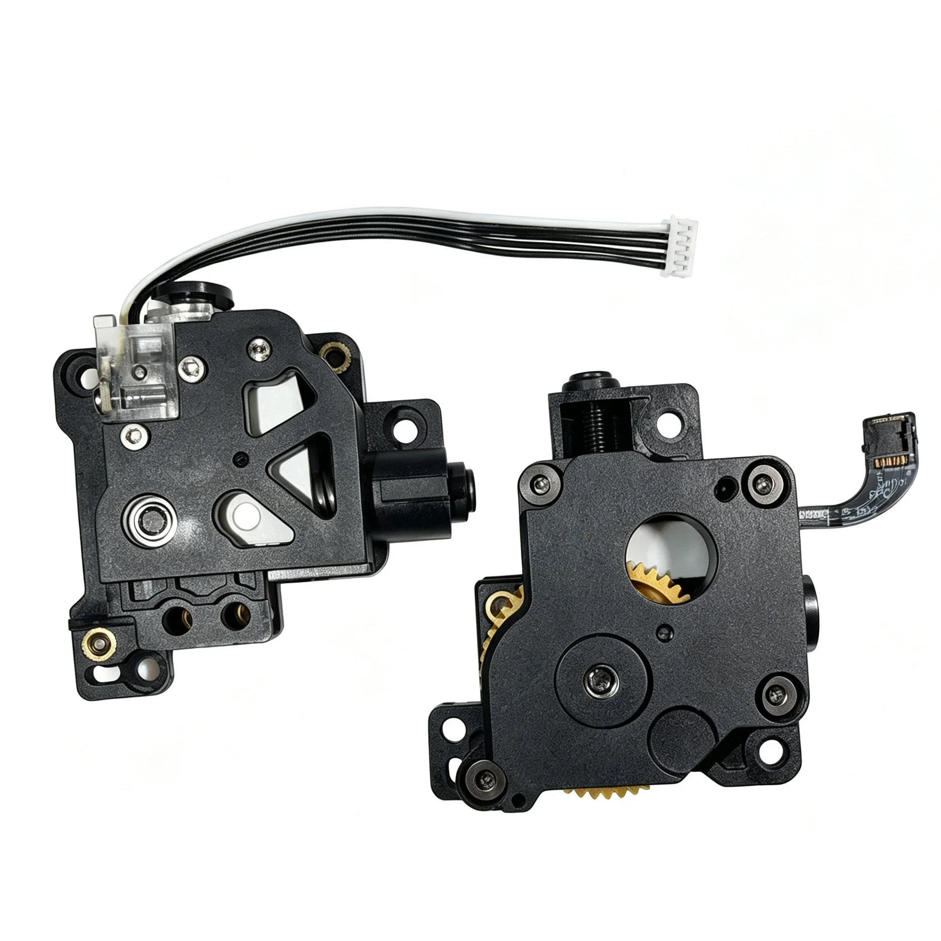 

Hardened Steel Extruder for Bambu Lab X1 X1C 3D Printers Extruder for Bambu P1P Gears Stainless Steel for Bambulab P1S Extruder