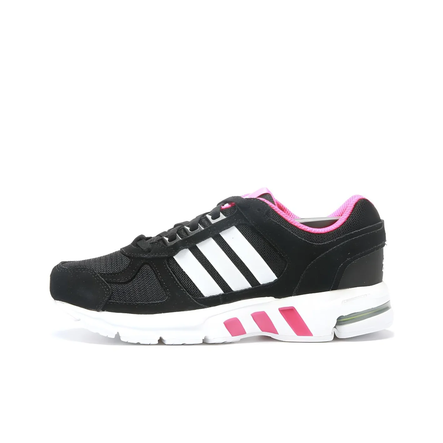 Adidas Equipment 10 Cushioning Slip Resistant Abrasion Resistant Low top Running Shoes Unisex Black Purple AC8560