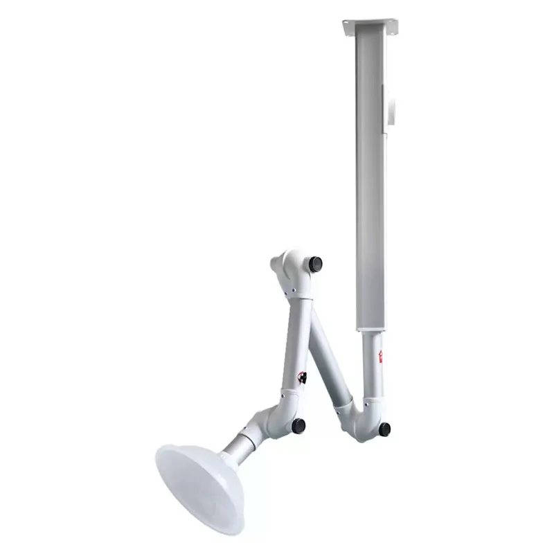 1pcs 360-Degree universal wall-mounted suction Laboratory three-section adjustable exhaust hood