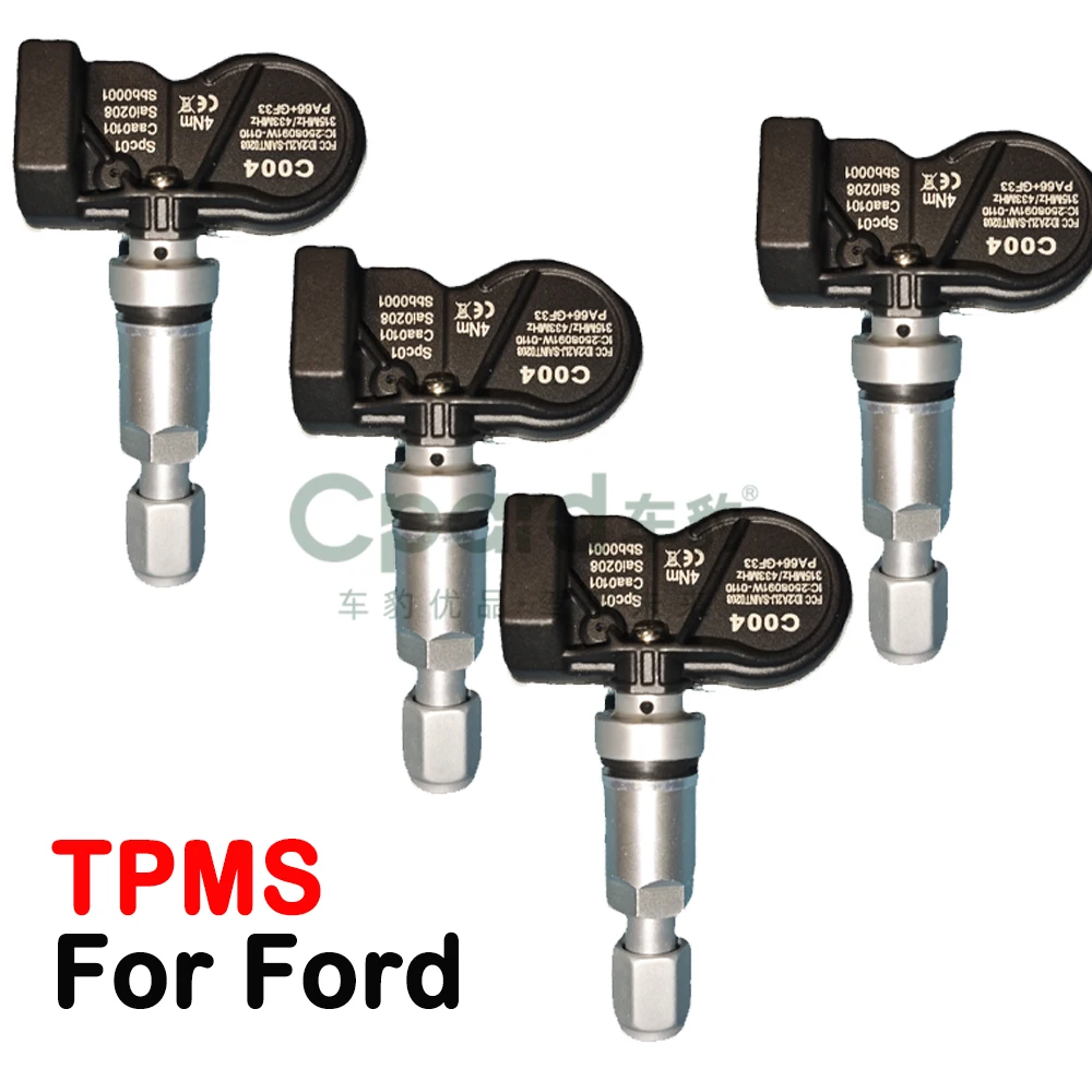 

TPMS Tire Pressure Sensor 433/315Mhz for Ford F-150 F150 Explorer Mondeo Escape Focus Kuga Edge L Transit Bronco Mustang Ranger