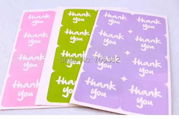 100pcs/lot Colorful Printed Sticker 