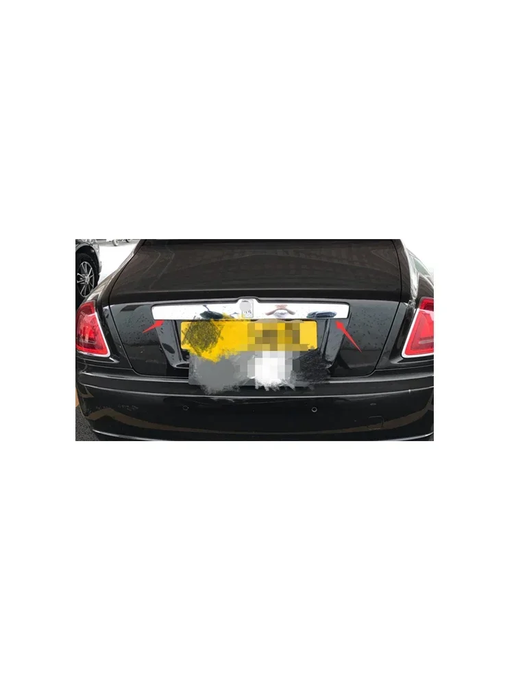 For Rolls-Royce Ghost Phantom Cullinan Phantom Tail Cover Bright Strip with Double R Mark