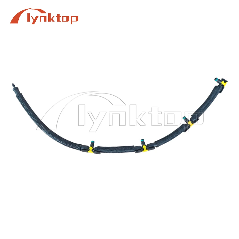 Injector Fuel Return Hose Overflow Oil Line Fit for Audi Q3 VW Passat Tiguan 2009-2018 03L130235AD Diesel