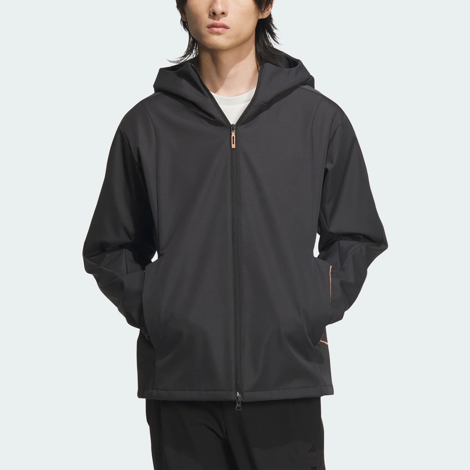 

Мужская водоотталкивающая тканая куртка Adidas Official Wu Ji Series JI8712