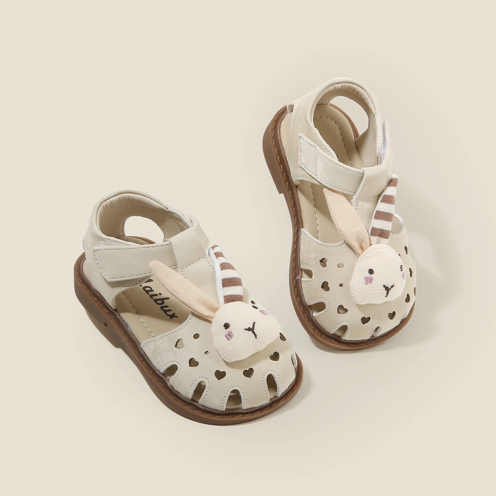 

Baby girls' soft-soled walking shoes, cool baby girl shoes, princess-style small leather shoes, new summer style,