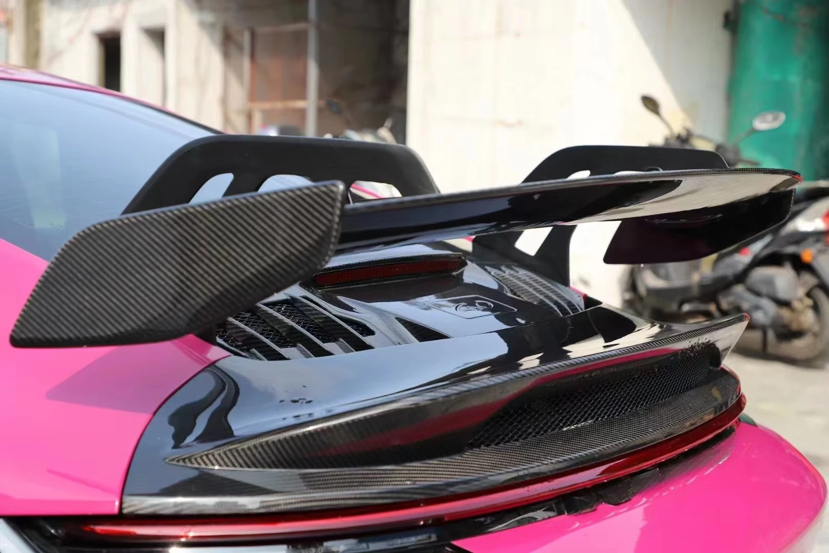 Dry Carbon Spoiler for Porsche 911 992 GT3 Style Rear Trunk Wing  for Carrera 911 992 High Quality