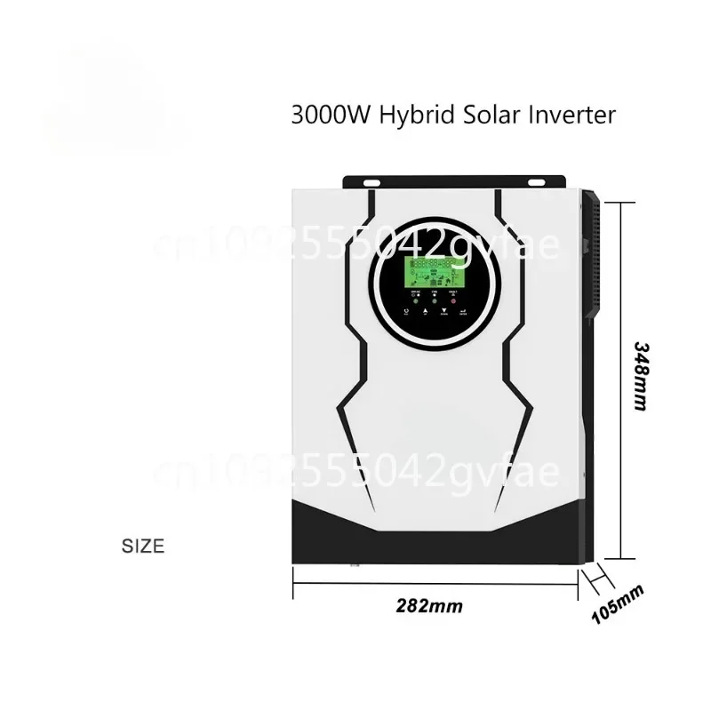 SUMRY SM Hybrid Solar inverter 1800W 3000W 12V 24V to 220v 80A MPPT Solar Power AC Inverter