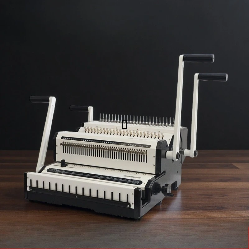 Rubber ring iron ring clip three-in-one 3:1 heavy-duty binding machine