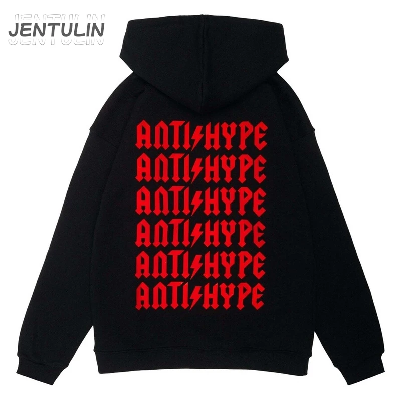 Men Hoodie Oversized Pullover Y2k Streetwear Hip Hop Korean Harajuku Vintage Letter Graphic Hooded Sweatshirt Aesthetic Clothing