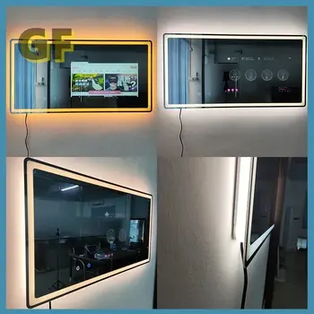 8 best sales Smart mirror in bathroom android - №4