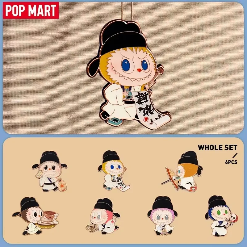 

POP MART The Monsters Come Here and Have Fun Серия Значок Слепая коробка Угадай Сумка Тайная коробка Игрушки Кукла Аниме Фигурка Украшения Подарок