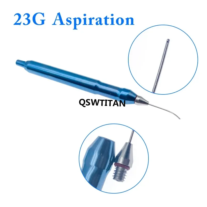 23G / 21G Irrigación oftálmica / Manipular de aspiración Aguja de aspiración Instrumentos veterinarios