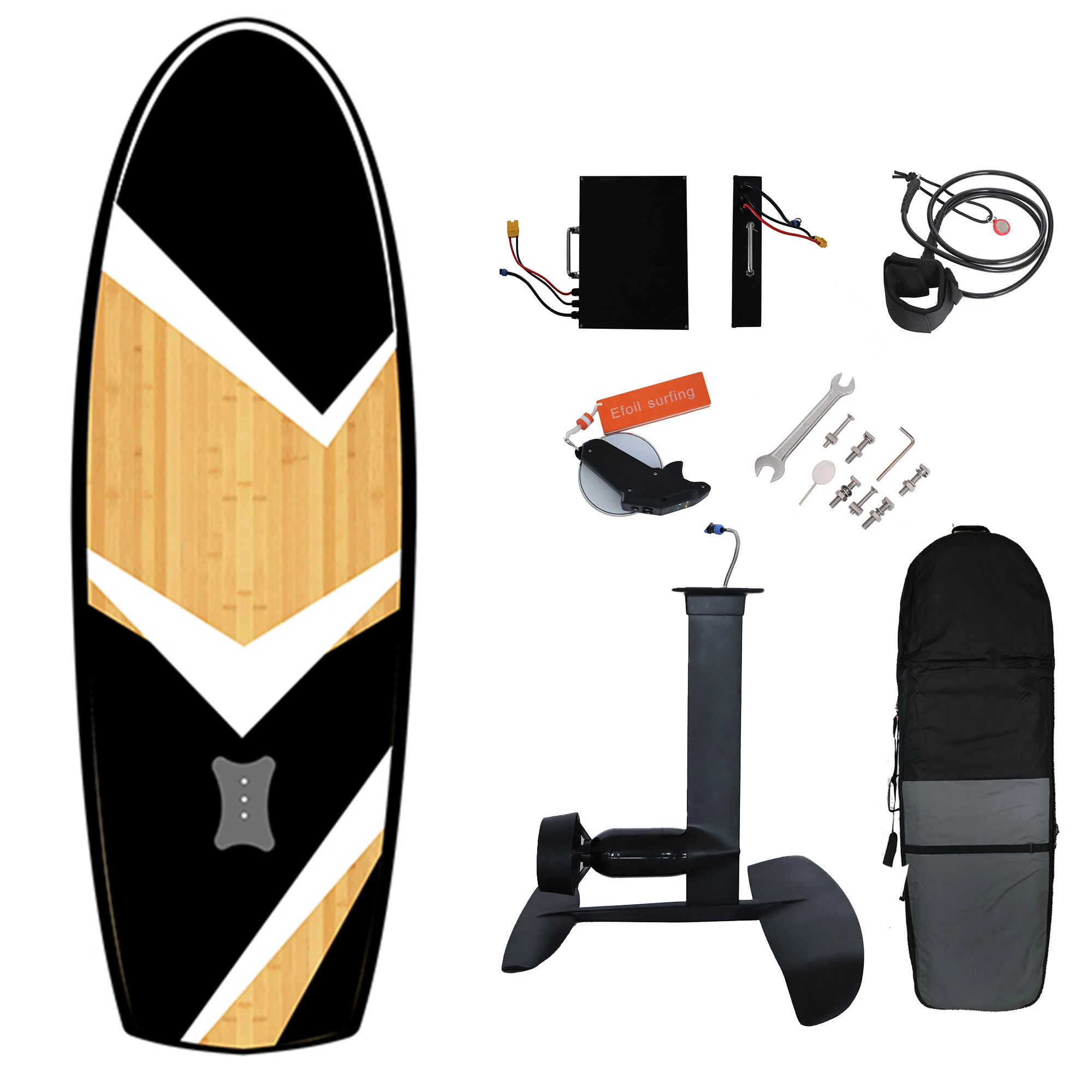 CE Certificate Powered surfboard hydrofoil electric efoil surfboard with battery and motor Efoil ( foil+board )