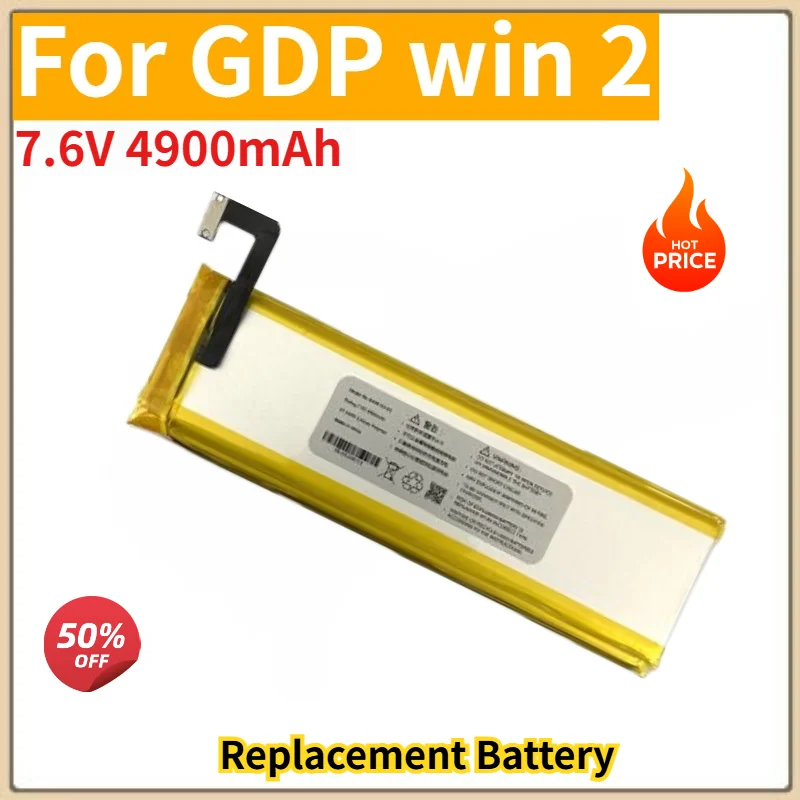 

High Quality Battery 7.6V 4900mAh for GDP win 2 Brand New Replacement Battery
