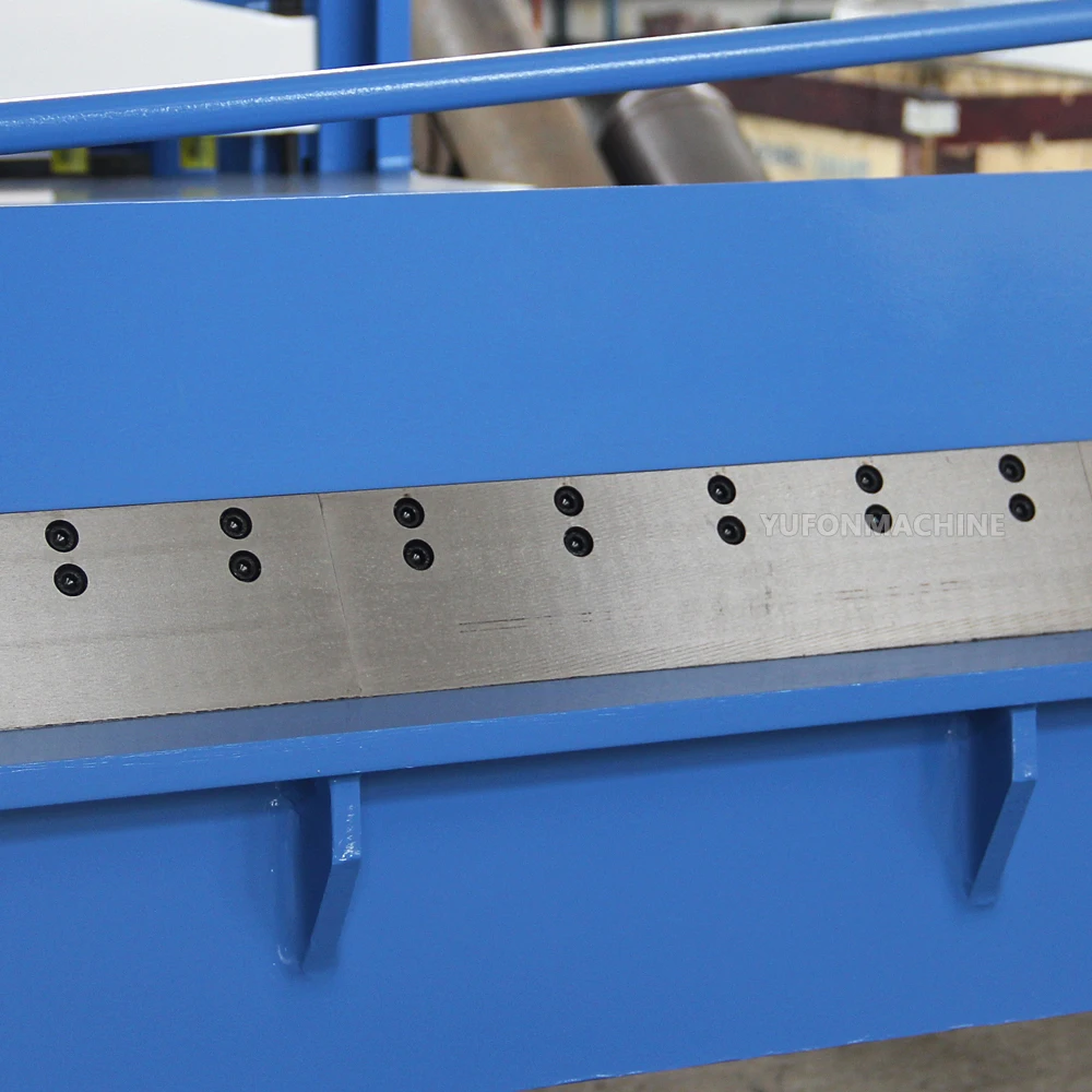 YUFON 1.5*4000mm Pneumatic Duct Folding Machine | Professional HVAC Sheet Metal Bending Equipment Pneumatic Bending Machine