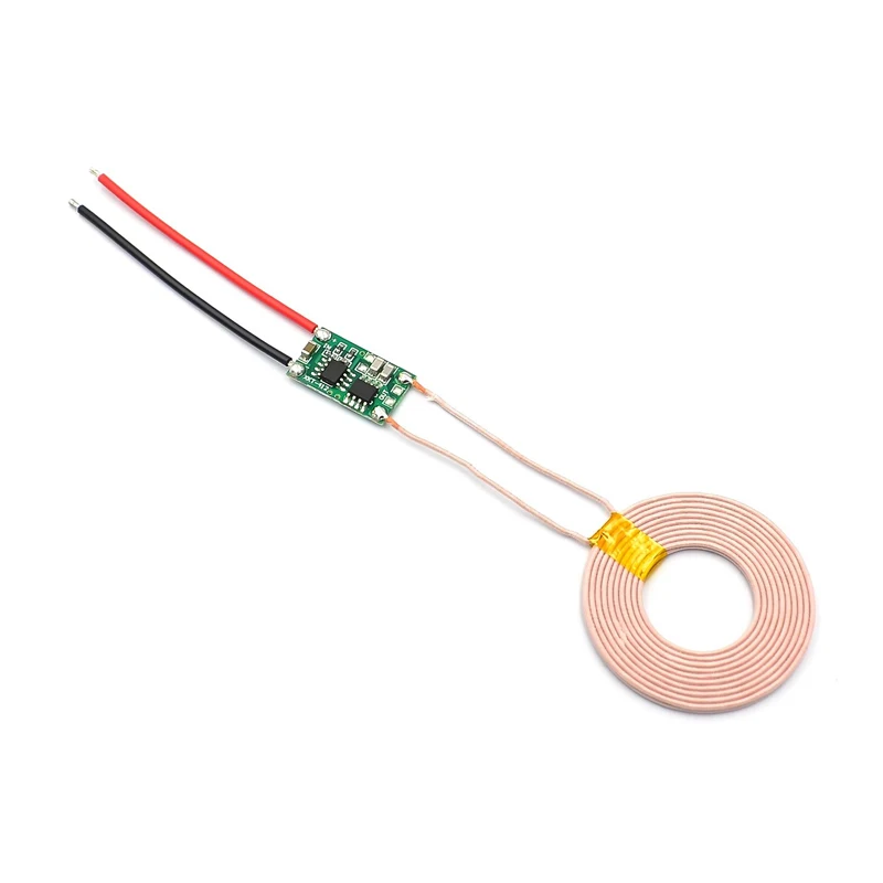 Módulo de Alimentação Sem Fio, Carregamento Transmissão e Recepção Terminal Circuit Board, 5V, 1-20Pcs