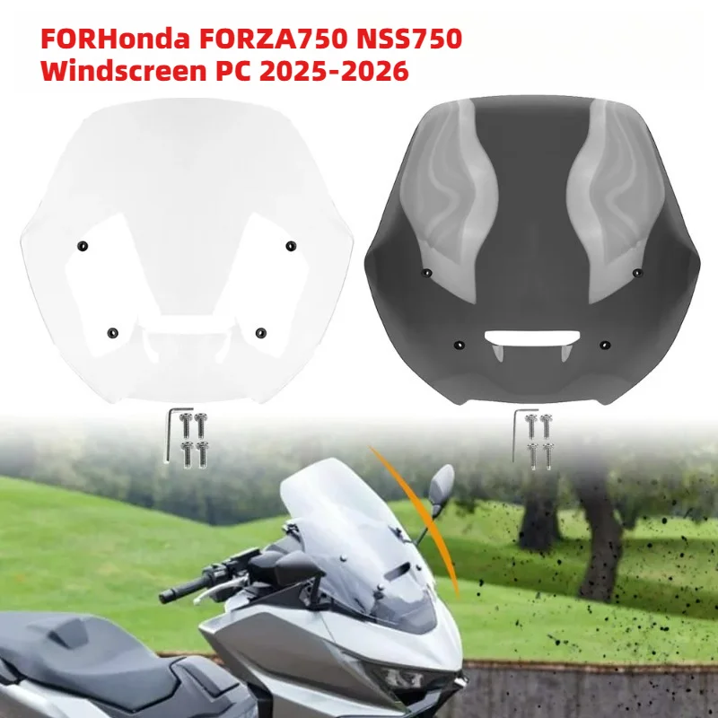 

Высокопрочное ветровое стекло из поликарбоната для Honda FORZA750 NSS750 2025-2026