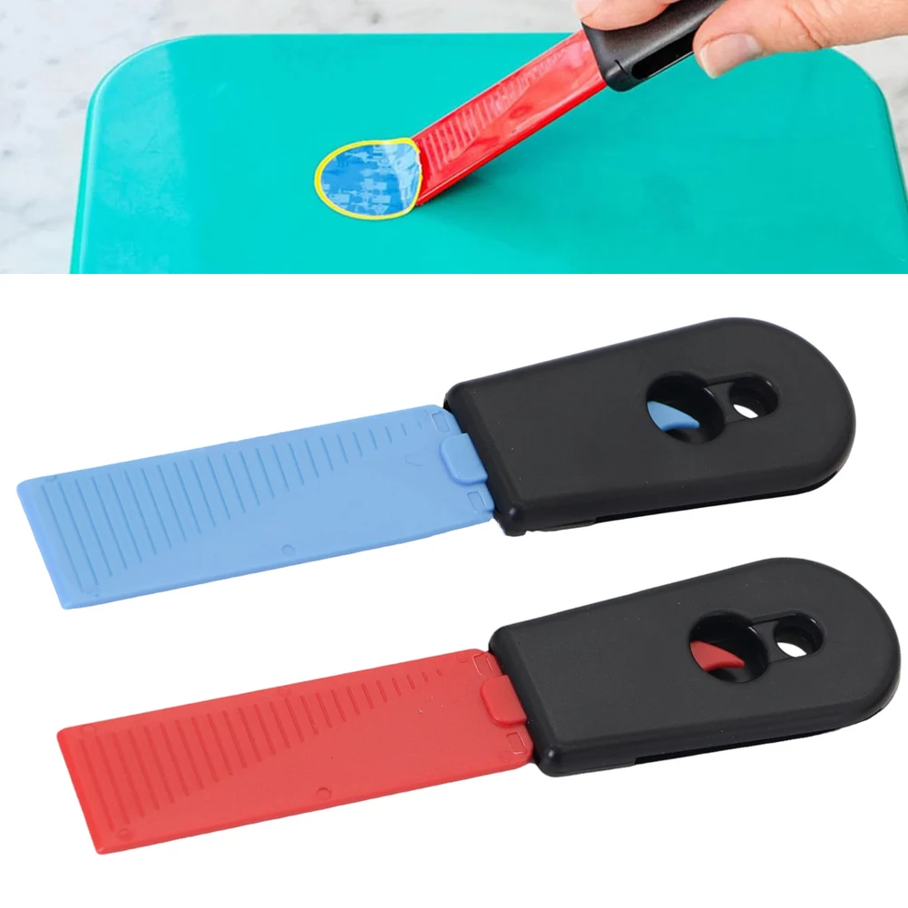 Kitchen Scraper Tool with Self Sharpening Blade for Deep Cleaning and Removing Dirt from For Stove and Desktop