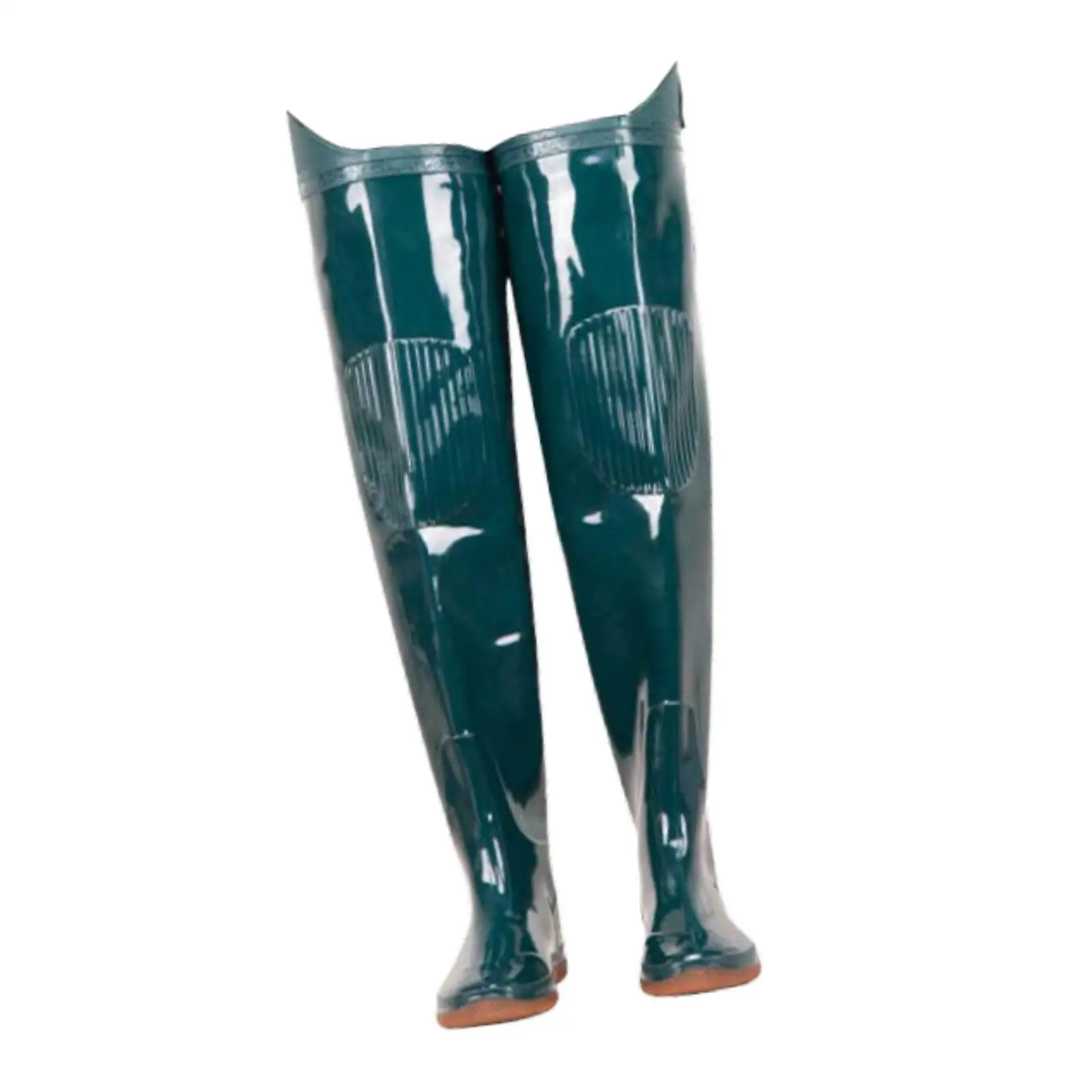 Waterproof Wader Boots PVC Wear Resistant Comfortable Men and Women Fishing Footwear for Agriculture River Wading
