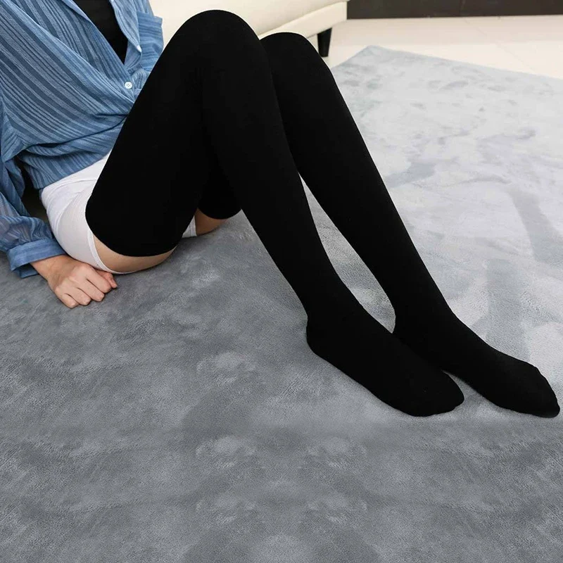 1 Pair Men and women tall 185cm cotton socks thigh socks over the knee lengthened 80cm high tube socks autumn and winter women's