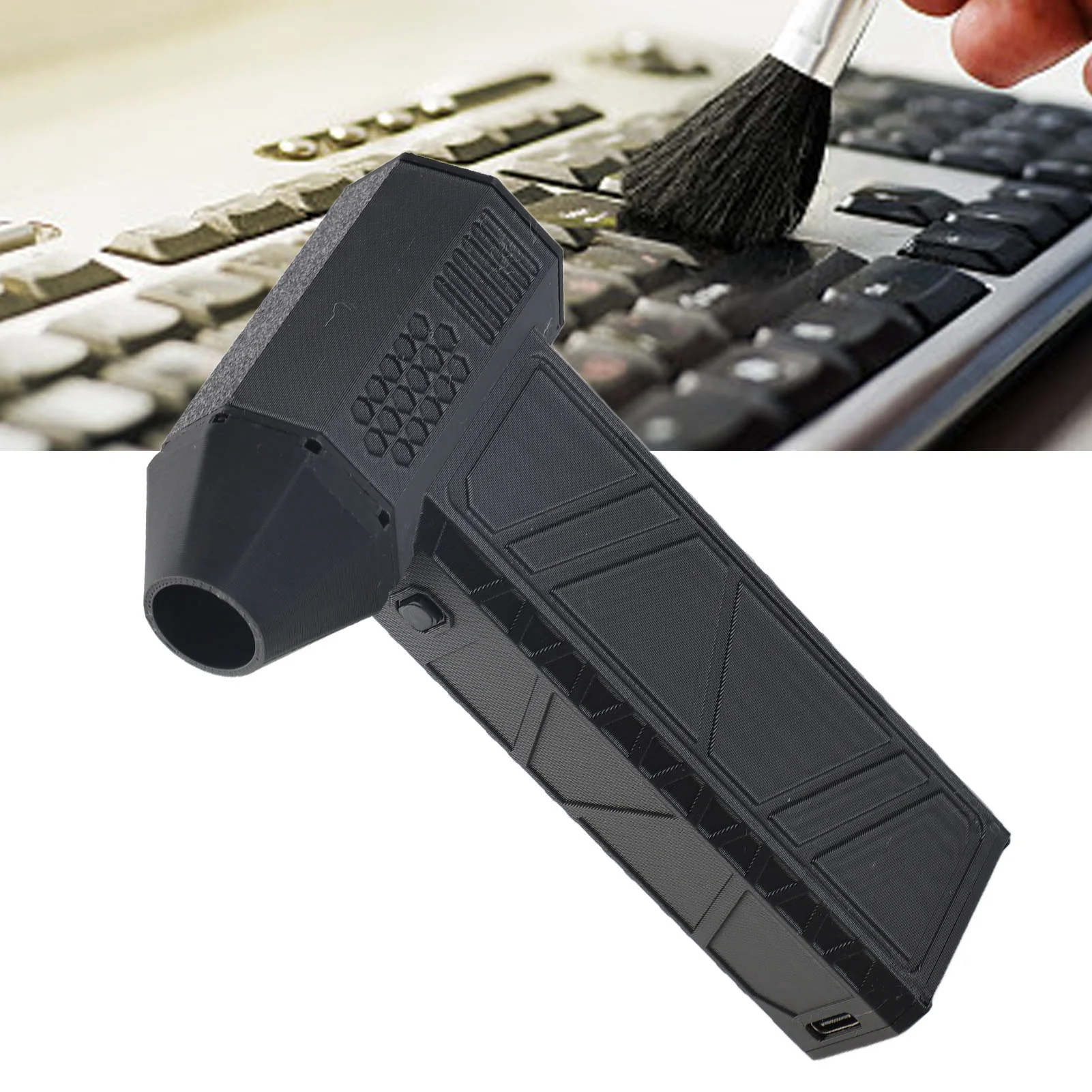 Electric  Duster 300000RPM 16000mAh Speed Adjustable Type C Fast Charging  Blower for Keyboard
